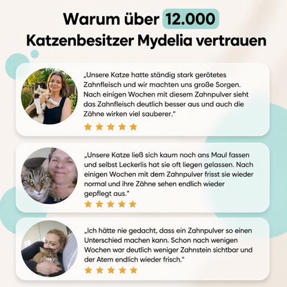 Mydelia™ - Katzenzahnpulver
